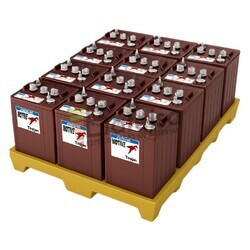 12 Bateras Trojan J305G-AC 6 Voltios 315 C2 350 C100 Amperios