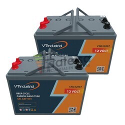 2 Bateras de traccin CNG12087 GEL 12 Voltios 92 Amperios C100