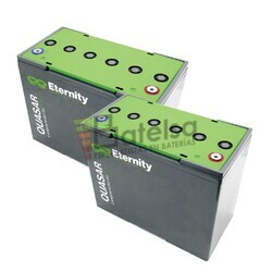 2 Bateras EQ31M, Potencia superior para transpaletas elctricas