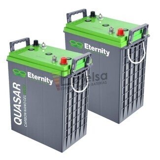 2 Bateras EQL16, Potencia duradera para scooter elctricos
