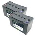 2 Bateras Gel 12 Voltios 54 Amperios Eternity G0612045 para movilidad