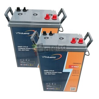 2 Bateras GEL 6 Voltios 361 Amperios Ciclo Profundo CNG06331