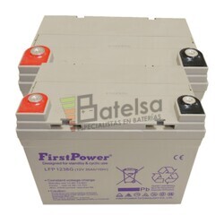 2 Bateras Gel Silla Movilidad 12 Voltios 36 Amperios LFP1236G