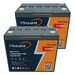 2 Bateras GEL traccin 12 Voltios 82 Amperios C100 CNG12080