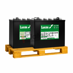 2 Bater�as LUCAS 12-LC-GC-HC 12 Voltios 150 Amperios C20