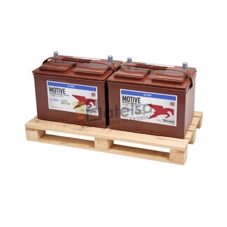 2 Bater�as Trojan 27TMH para Fregadoras 12 Voltios 128 Amperios