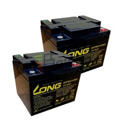 2 bateras WP50-12 12V 50Ah, Energa confiable para tu movilidad elctrica