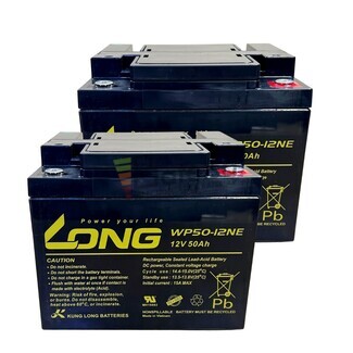 2 bateras WP50-12, Potencia estable para carritos y vehculos elctricos ligeros