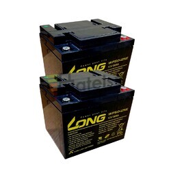 2 bateras WP5012 12V, Energa continua para movilidad segura