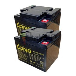 2 bateras WP5012, Rendimiento superior en carritos de movilidad elctrica