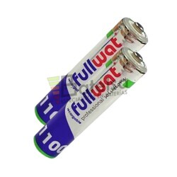 2 Pilas recargables AAA 1,2 Voltios 1.100 mAH Fullwat