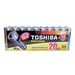 20 Pilas alcalinas alta potencia Toshiba AA LR6GCP MP-20