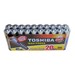 20 Pilas alcalinas alta potencia Toshiba AAA LR03GCP MP-20