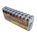 20 Pilas alcalinas alta potencia Toshiba AAA LR03GCP MP-20