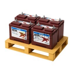 4 Batera TROJAN 27TMX 12 Voltios 117 Amperios