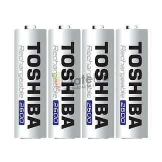 4 Bateras recargables 1.2 Voltios 2,6 Amperios Toshiba TNH-6GAE