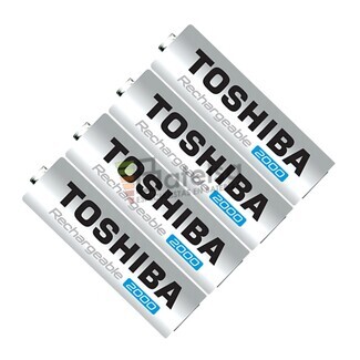 4 Bateras recargables 1.2 Voltios 2 Amperios Toshiba TNH-6GME