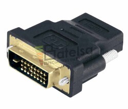 Adaptador DVI-D estreo macho a HDMI hembra