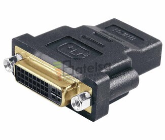 Adaptador DVI-I estreo hembra a HDMI hembra