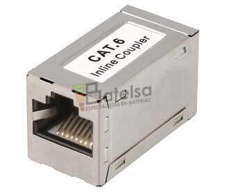 Adaptador inline coupler RJ45 CAT6 FTP H-H