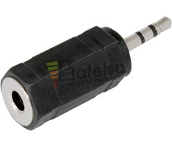 Adaptador jack hembra estreo 3.5mm a macho estreo 2.5mm