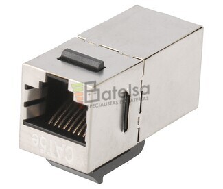 Adaptador Keystone RJ45 Cat.5e FTP hembra-hembra