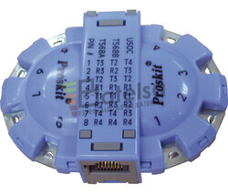 Adaptador para pruebas de conectores modulares