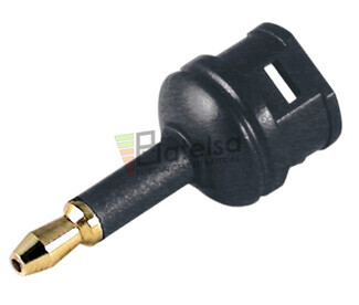 Adaptador Toslink hembra a jack 3,5mm macho ptico