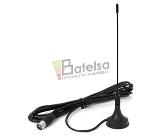 Antena para recepcin de TDT con base magntica