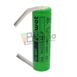 Batera 1,2 Voltios 2.200 mah con lengetas AA-NH2200AAJF