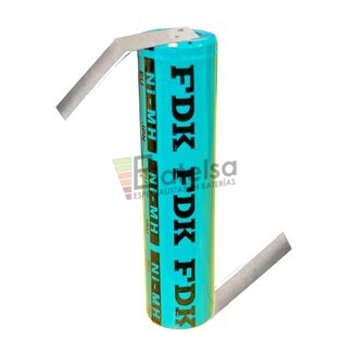 Batera 1,2 Voltios 4.000 mAh FDK HR-4-3AU con lengetas en Z