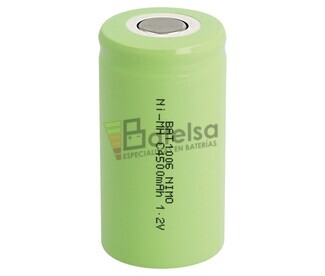 Batera 1.2 Voltios 4.500 mAh R14 26,0x50,0mm