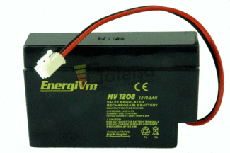 Batera 12 Voltios 0.8 Amperios Energivm MV1208