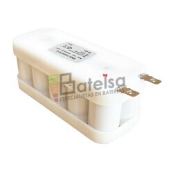 Bater�a 12 Voltios 1.5 Amperios Ni-Cd Flasco