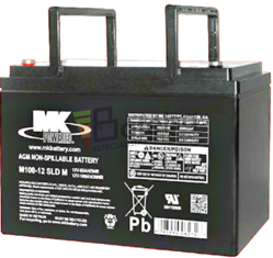 Bateria 12 Voltios 100 Amperios MK M100-12 SLD M