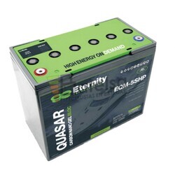 Batera 12 voltios 123 Amperios Eternity EQM-5SHP