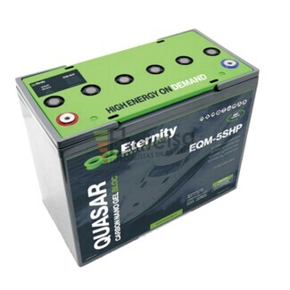 Batera 12 voltios 123 Amperios Eternity EQM-5SHP