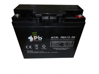 Batera 12 Voltios 20 Amperios Premium Battery PBX12-20