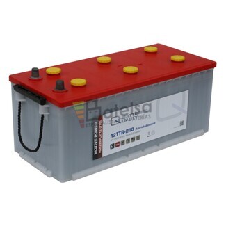 Batera 12 Voltios 210 Amperios 1.200 ciclos placa Tubular 12TTB-210 Qbatteries