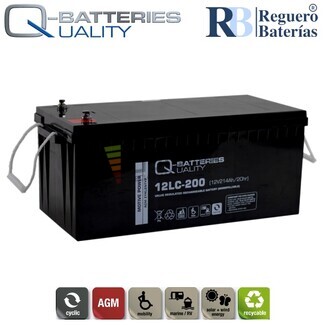 Batera 12 Voltios 214 Amperios 12LCP-200 Alta Potencia