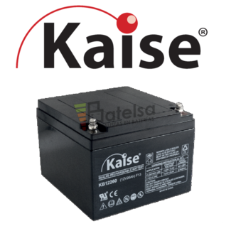 Batera 12 Voltios 24 Amperios Kaise KB12260