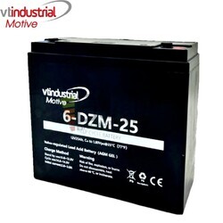 Batera 12 voltios 25 amperios Gel Agm Ciclo Profundo 6dzm25