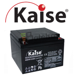 Batera 12 Voltios 26 Amperios Kaise High Rate KBHR12260