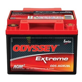 Batera 12 Voltios 28 Amperios Odyssey Extreme ODS-AGM28L