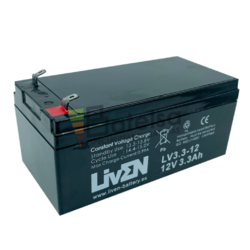 Batera 12 Voltios 3,3 Amperios Liven Battery