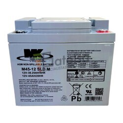 Bateria 12 Voltios 45 Amperios MK M45-12 SLD M