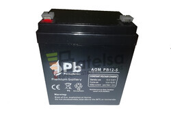 Batera 12 Voltios 5 Amperios Premium Battery PB12-5