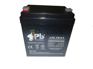 Batera 12 Voltios 5 Amperios Premium Battery PB12-5