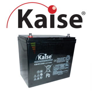 Batera 12 Voltios 55 Amperios Kaise High Rate KBHR12550