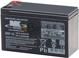 Bateria 12 Voltios 7 Amperios MK ES7-12